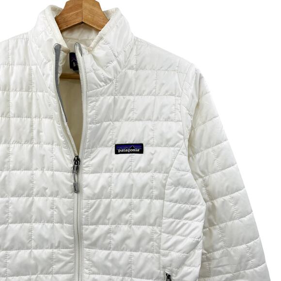 Patagonia white women's nano puffer - Picture 3 of 5